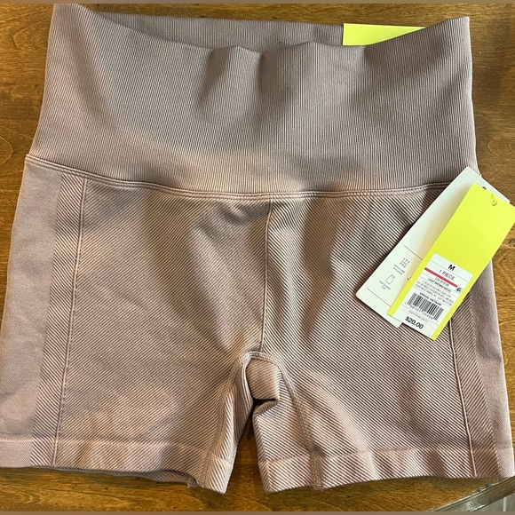 all in motion Pants - 🌻 All In Motion Light Brown Bike Shorts Medium New With Tags